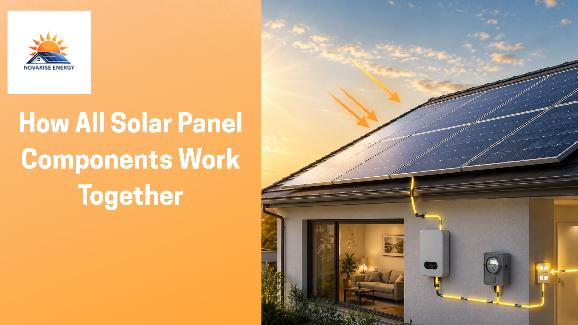 how all solar panel components work together